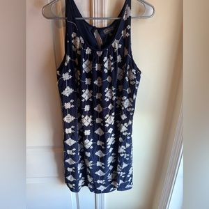 XL Navy Blue tank summer dress .